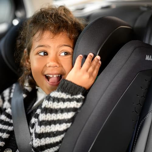 Maxi-Cosi RodiFix S Silla de Coche i-Size, con ISOFIX, Protección G-CELL y AirProtect, de 3,5 a 12 Años, Negro