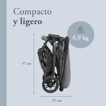 Inglesina Sketch Silla de Paseo Ligera y Compacta, Gris