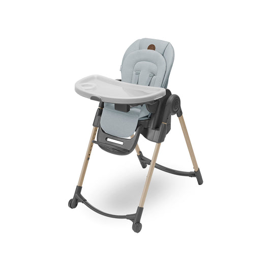 Maxi-Cosi Minla Trona Evolutiva 6 en 1, Plegado Compacto y Reclinable, de 0 a 14 Años, Gris