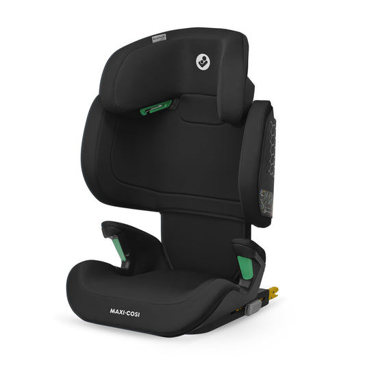 Maxi-Cosi RodiFix M Silla de Coche i-Size, con ISOFIX y Respaldo Alto, de 3,5 a 12 Años, Protección G-CELL, Negro