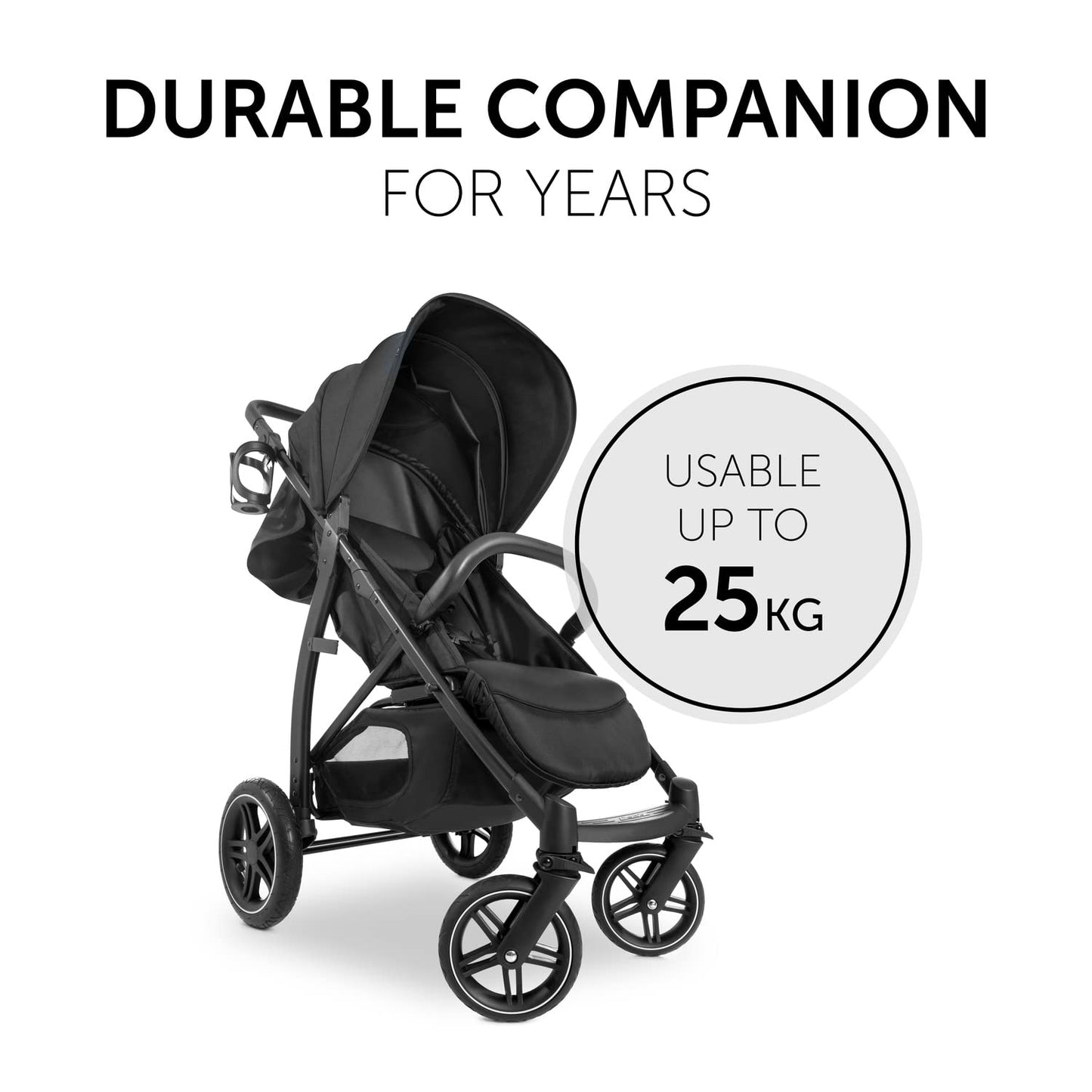 Kinderkraft VEO Sistema de Viaje 2 en 1, con Silla de Paseo y Capazo, de 0 a 15 kg, Gris