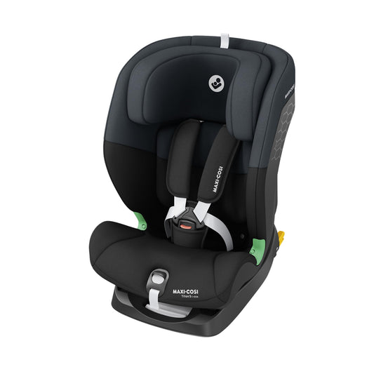 Maxi-Cosi Titan S Silla de Coche i-Size Multiedad, con ISOFIX, de 15 Meses a 12 Años, Protección G-CELL, Negro