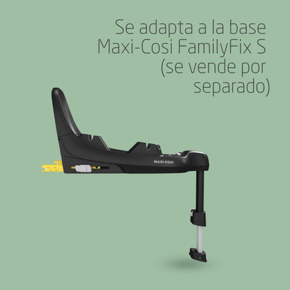 Maxi-Cosi Pebble S Silla de Coche i-Size, Ligera, con Protección Lateral G-CELL, de 0 a 15 Meses (0-13 kg), Grafito