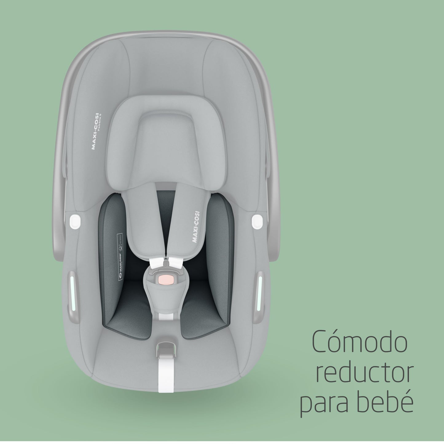 Maxi-Cosi Pebble S Silla de Coche i-Size, Ligera, con Protección Lateral G-CELL, de 0 a 15 Meses (0-13 kg), Grafito