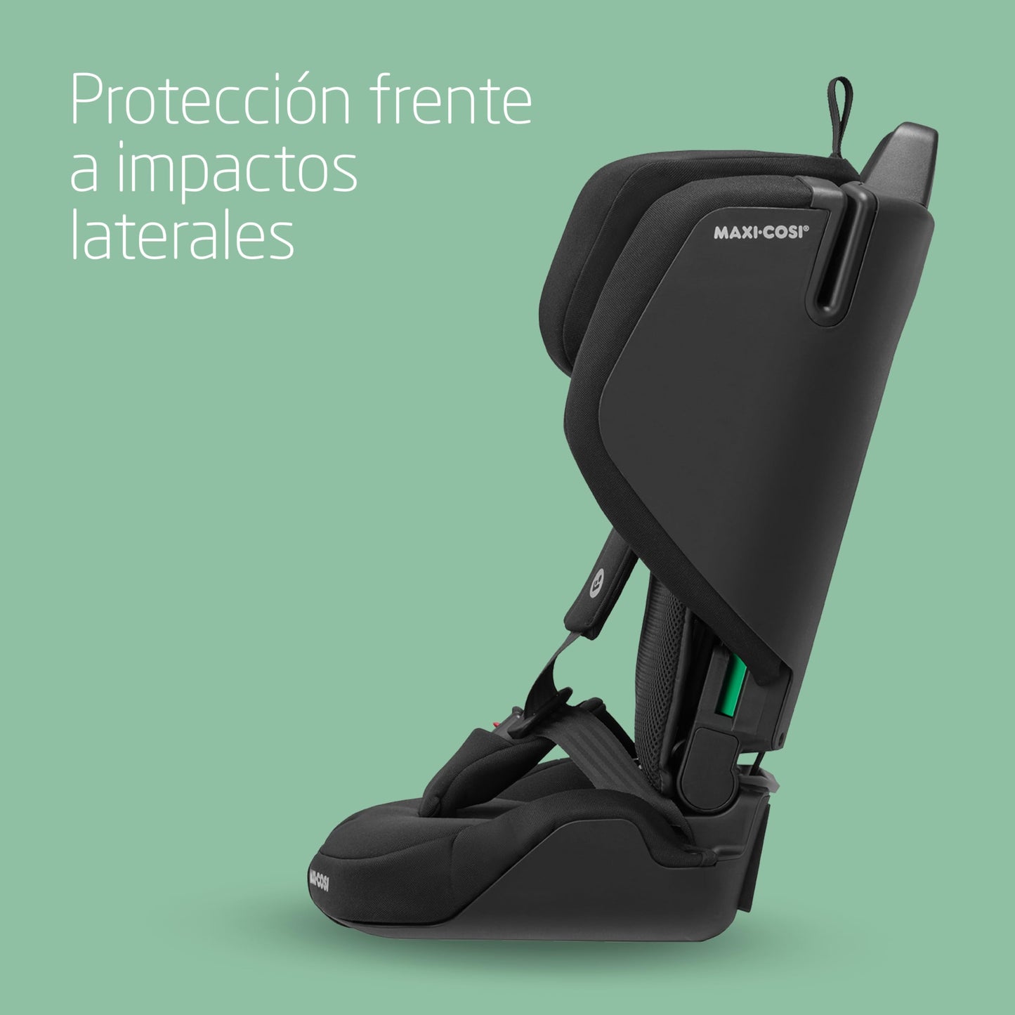 Maxi-Cosi Nomad Plus Silla de Coche Plegable y Portátil, de 15 Meses a 4 Años, con Protección Lateral, Negro