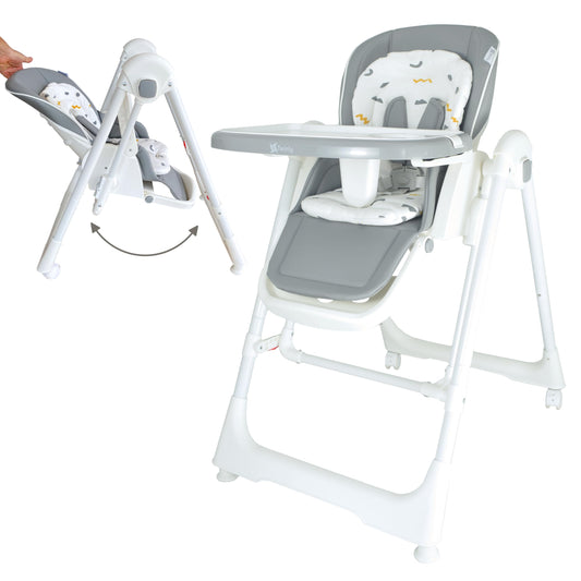 Twinly Movity Trona Evolutiva, Plegable, con Hamaca y Columpio, de 0 a 15 kg