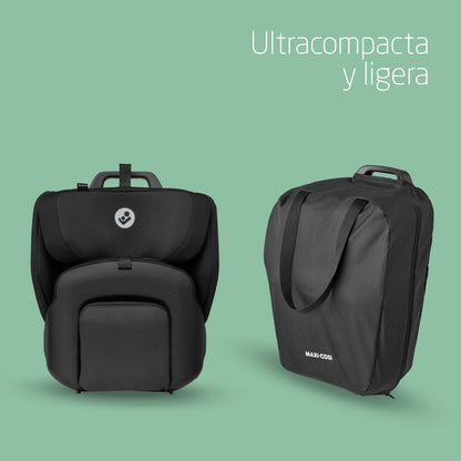 Maxi-Cosi Nomad Plus Silla de Coche Plegable y Portátil, de 15 Meses a 4 Años, con Protección Lateral, Negro