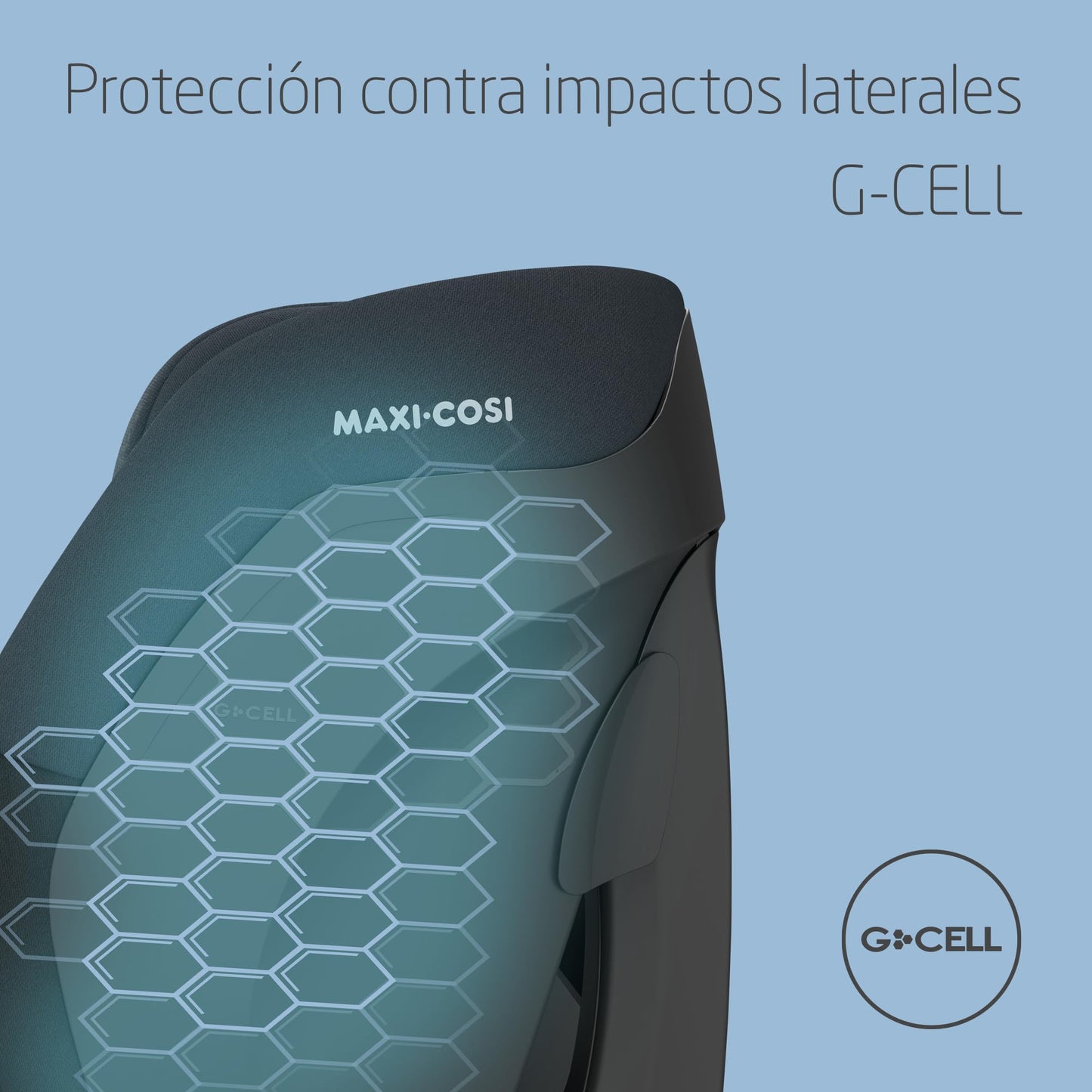 Maxi-Cosi Titan S Silla de Coche i-Size Multiedad, con ISOFIX, de 15 Meses a 12 Años, Protección G-CELL, Negro