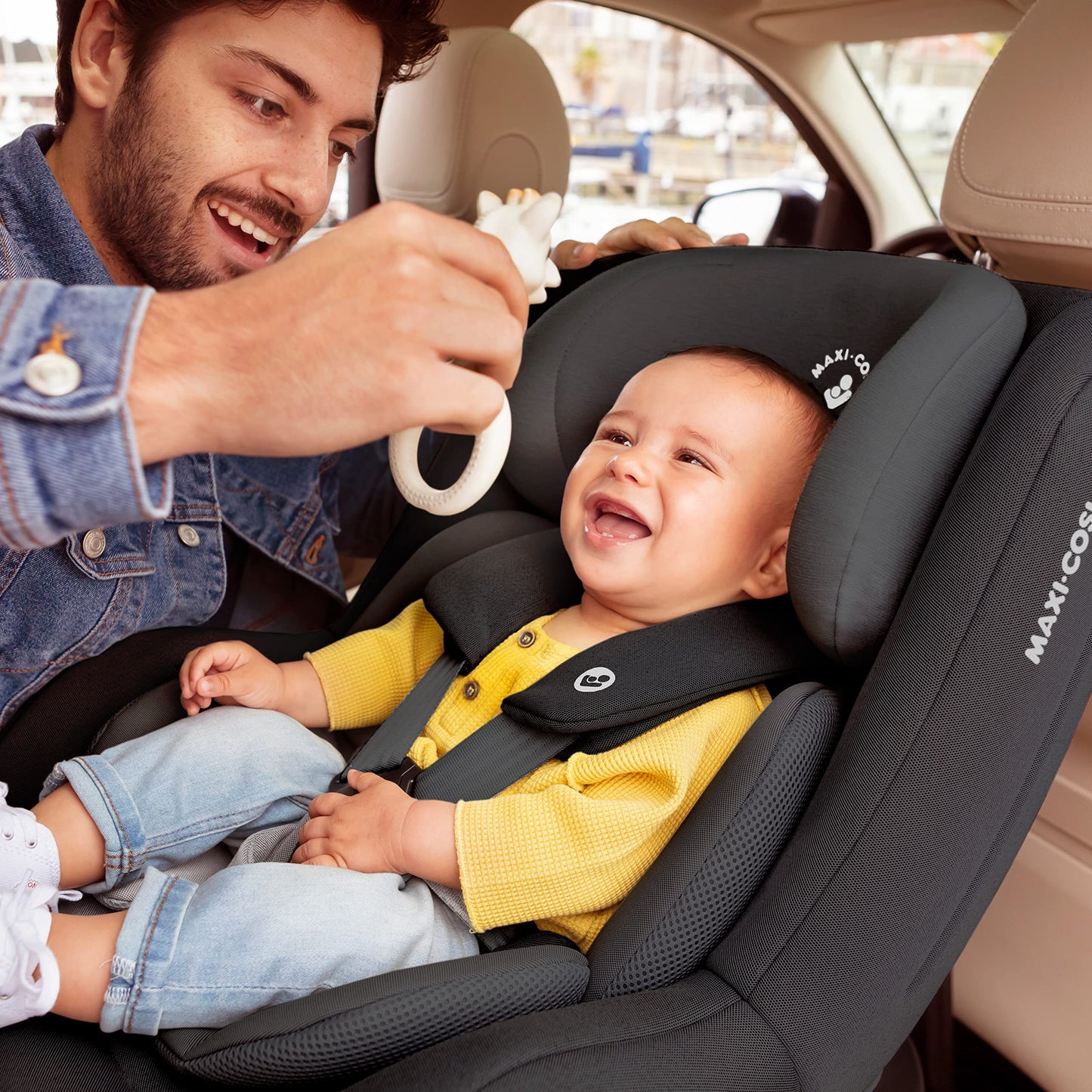 Maxi-Cosi Pearl Pro² Silla de Coche i-Size, con ISOFIX, de 6 Meses a 4 Años, Negro